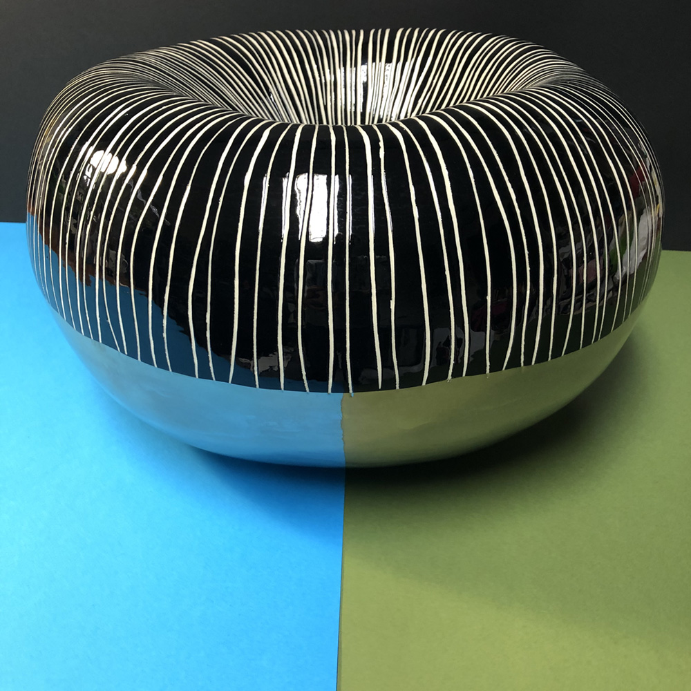 Longitude, ceramic, stoneware by Betka Milligan