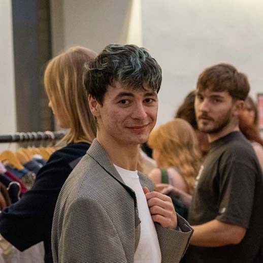 Cosmin is dedicated to creating original designs that champion circular fashion