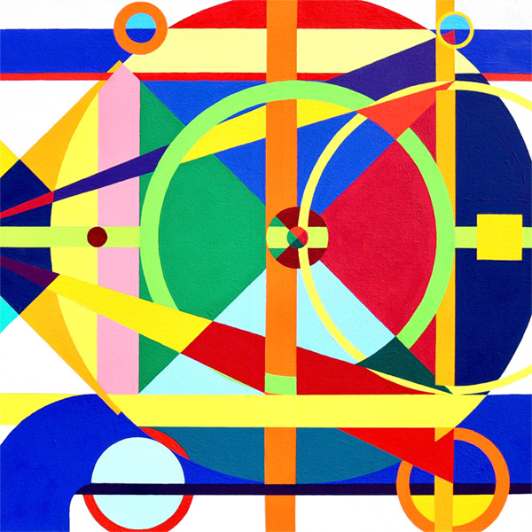 Paul Butterworth Unit13 Geometric Abstract Artist